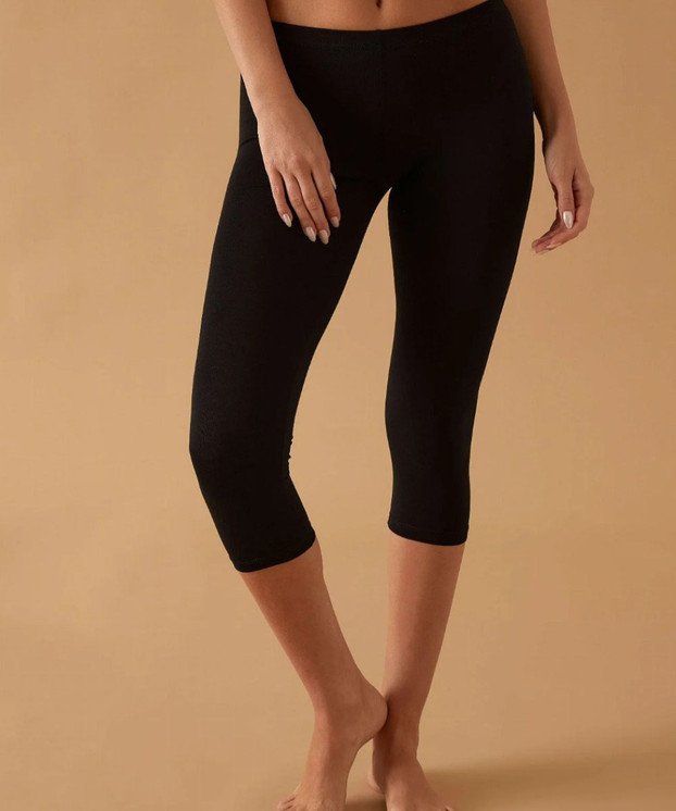 Leggings Pantacollant Capri Donna 4266 Jadea in morbido cotone Elasticizzato