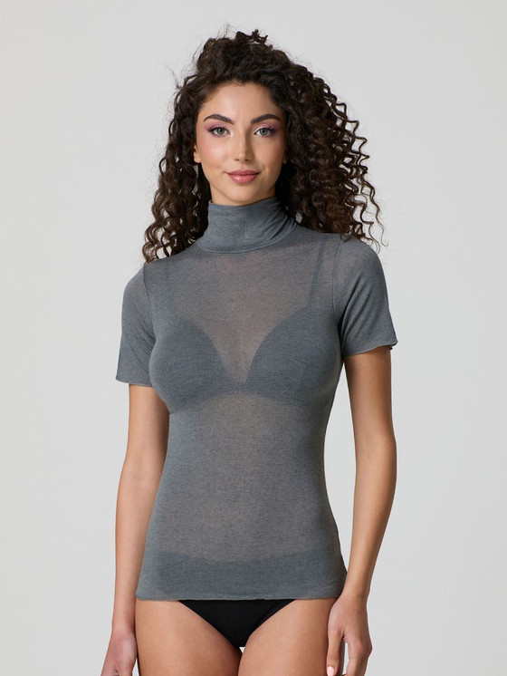 Jadea Dolcevita Donna Cashmere Mezza Manica in Modal  4065