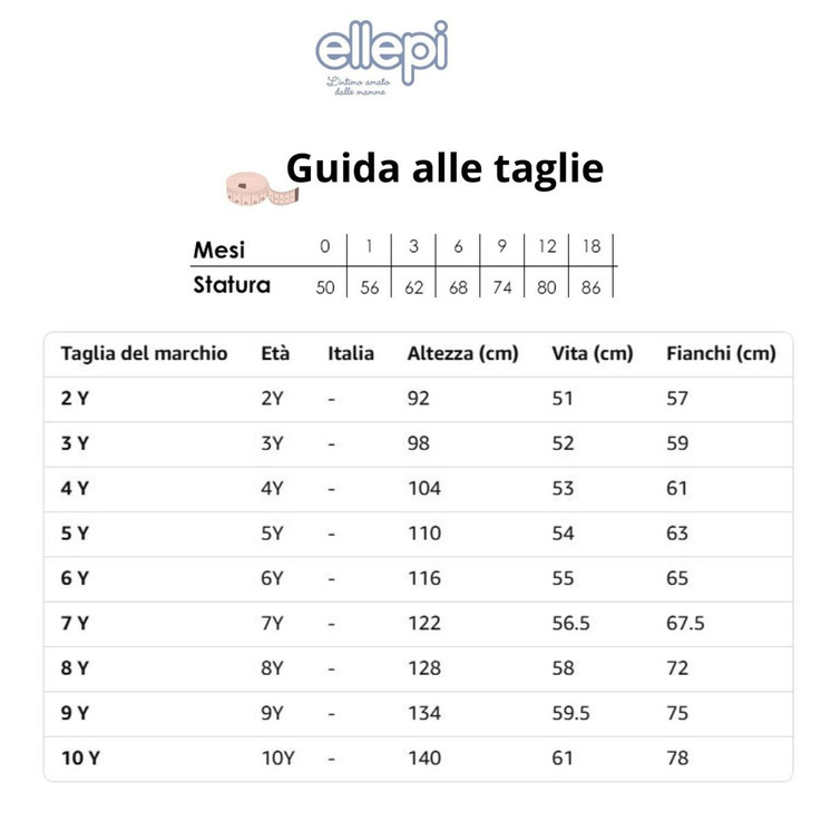 3 Pezzi Maglia Bambino Ragazzo Ellepi 649 Mezza manica in Caldo cotone Invernale