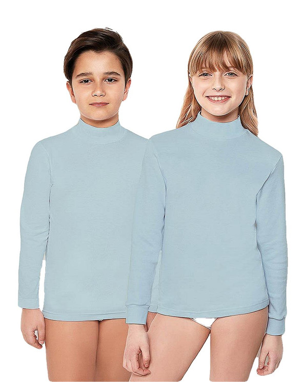 Maglia Lupetto Bambino Bambina Manica Lunga Caldo Cotone Invernale Bimbissimi TL1130