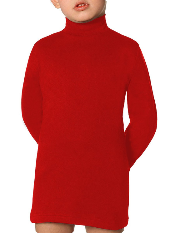 Maglia Lupetto Bambino Bambina Manica Lunga Caldo Cotone Invernale Bimbissimi TL1130