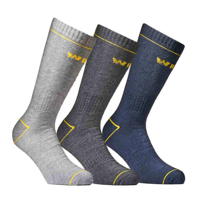 WRK-06 3 Paia Calza Corta da Lavoro Termica antinfortunistica Resistente