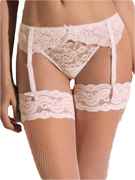 Reggicalze Donna Sielei 2679 interamente in pizzo