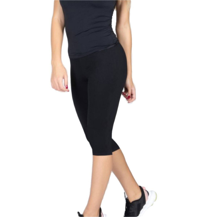 Leggings Donna Meritex 5867 pinocchietto in Cotone elasticizzato