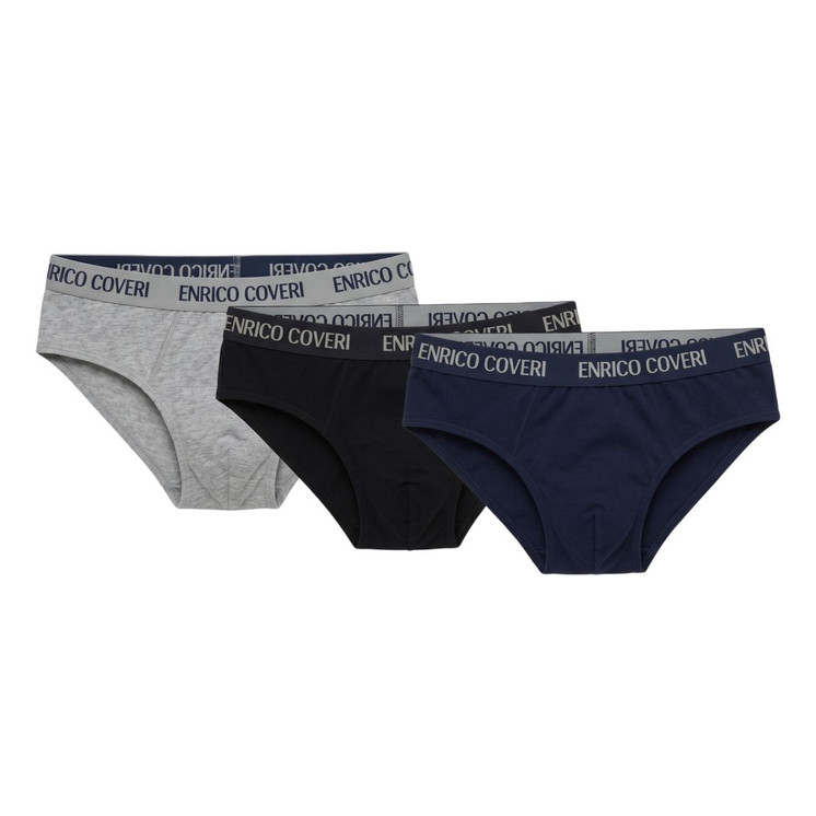 Enrico Coveri (6 Pezzi) Slip Bambino e Ragazzo ES4000 in cotone Elasticizzato