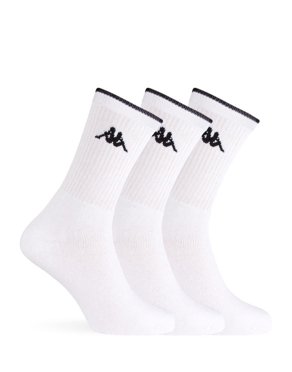 KAPPA (3 Paia) Calzino Corti Uomo Tennis Sportiva in cotone K540