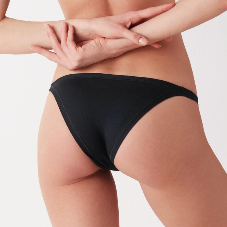 12 Slip tanga donna vita bassa in cotone bielastico Cotonella 3161