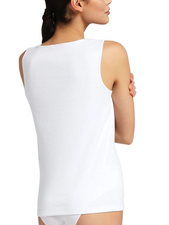 3 Pezzi Canottiera Liabel 2828 16 Donna Spalla Larga In Caldo Cotone