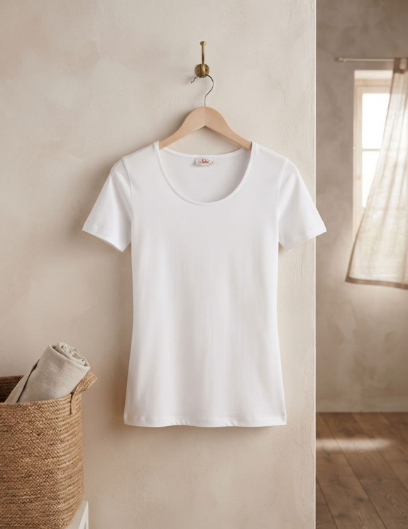 Liabel Maglia Intima Donna Caldo Cotone Mezza Manica 2828 26