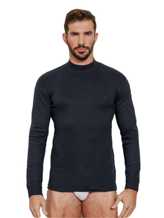 Maglia Lupetto Uomo manica lunga Nottingham Diego in caldo cotone