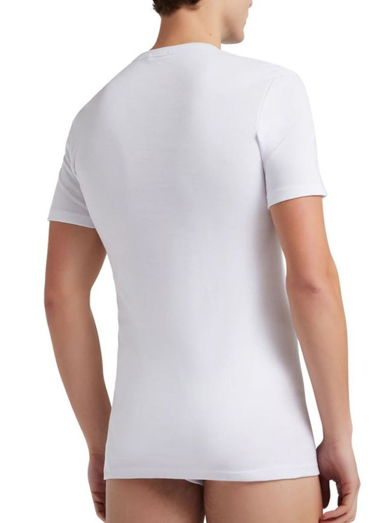 3 Pezzi Maglia Uomo Liabel 02828 23 Mezza Manica Girocollo in Caldo Cotone