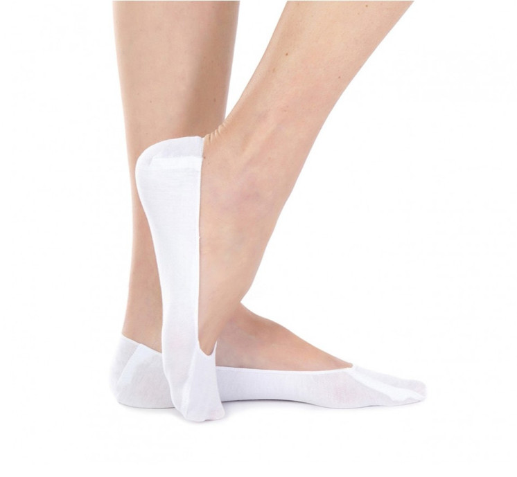 Meritex (12 Paia) Salvapiedi Minicalza Unisex in Cotone 654 - Offerta Multipack