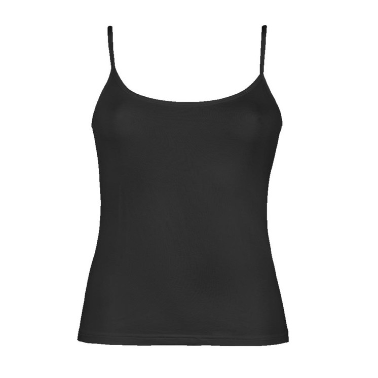 Top Donna Spalla Stretta GD006 COTONELLA in Cotone,Sciancrato sui Fianchi