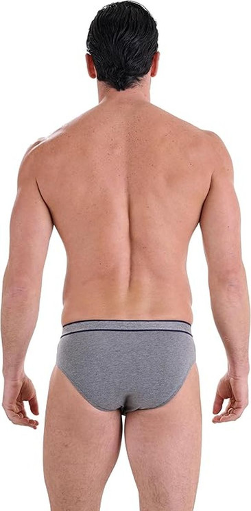 Navigare 314 (6 pezzi) Slip Uomo Cotone Elasticizzato Elastico Esterno - Offerta Multipack