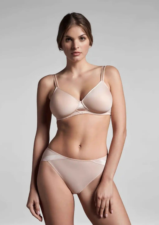 Lepel 470 Reggiseno Senza Ferretto in Cotone Con Coppe Preformate
