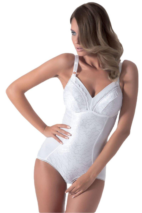Charme 1811 Body Donna contenitivo in jaquard, sostiene e modella - Made in Italy