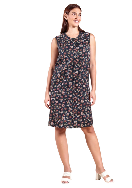 Emmesse Camice da Casa Donna giromanica in Cotone  401-402  Fantasie Stagionali
