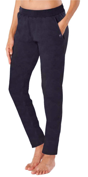 Pantalone tuta EA9502 Enrico Coveri Lungo Donna in cotone jersey tasche laterali