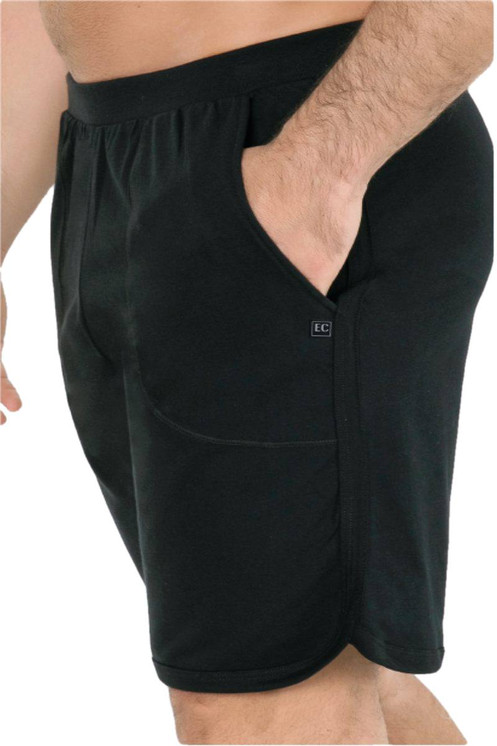 Pantalone bermuda Tuta EA9301 Uomo Enrico Coveri in cotone con tasche laterali