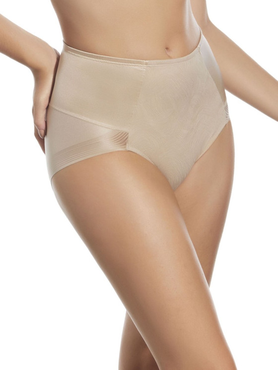 Guaina modellante 3122 Selene vita alta disegnato con elegante tessuto Jacquard Guaina modellante 3122 Selene vita alta disegnato con elegante tessuto Jacquard