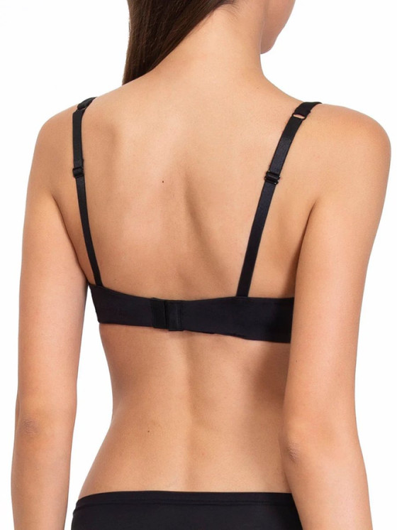 SIèLEI Reggiseno imbottito senza ferretto realizzato in microfibra lucida Coppa B-C Art. 1568