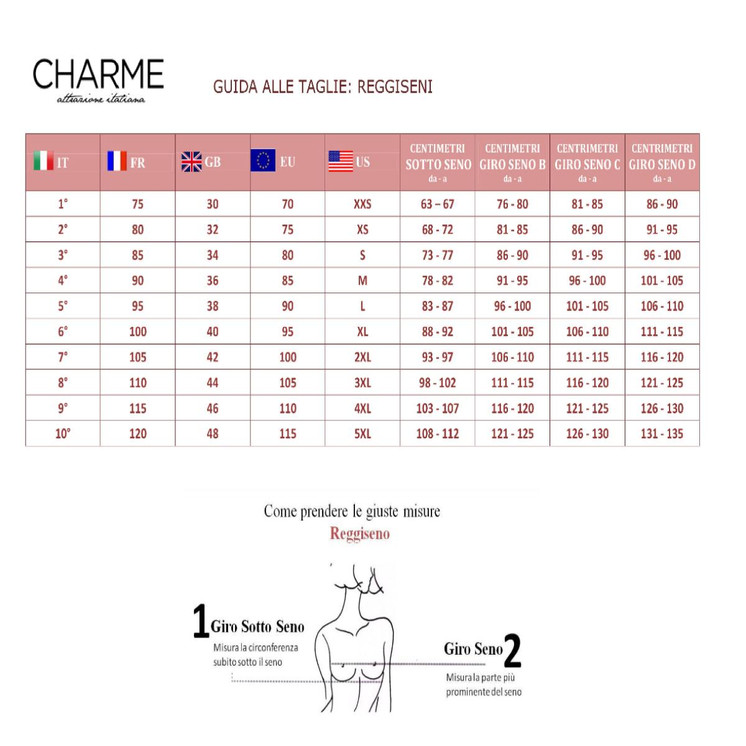 Charme Reggiseno  sfoderato senza ferretto, con coppe non imbottite Lady Cross