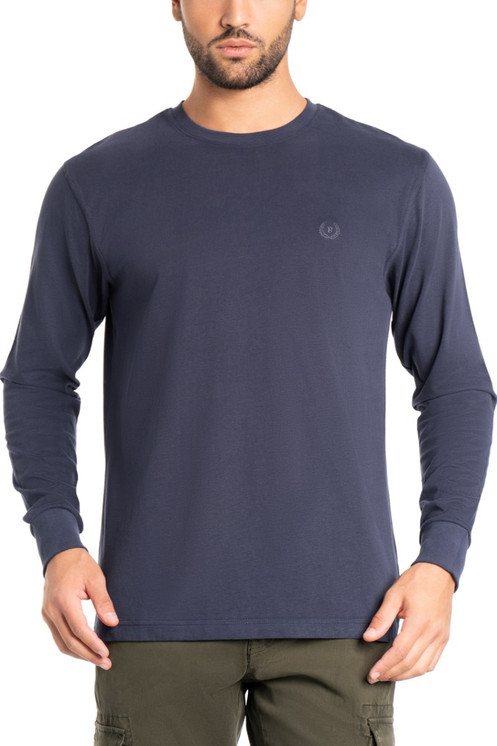 Maglia Uomo Manica Lunga Girocollo Be Board 9024 in morbido cotone jersey Leggero