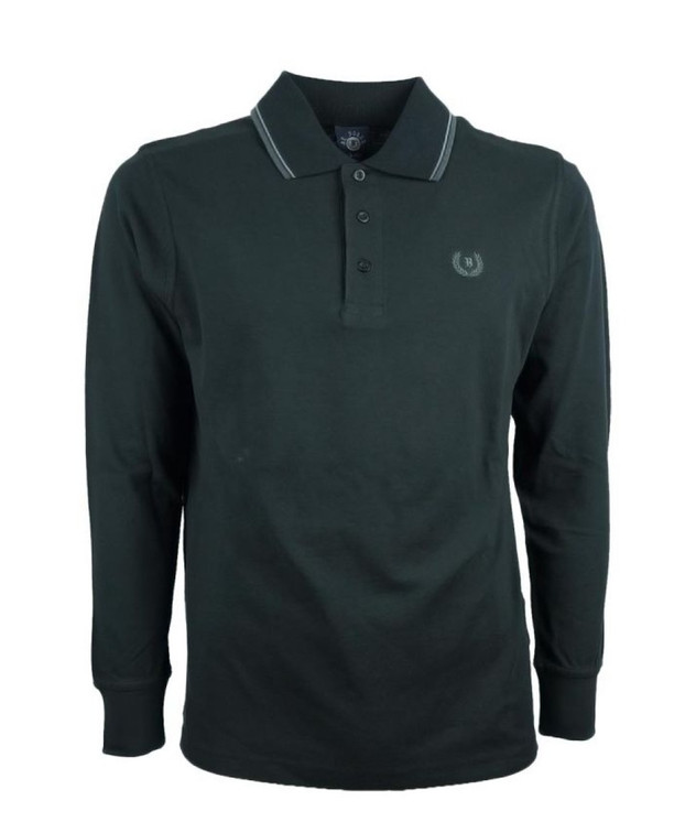 Polo Uomo Manica Lunga 9004 Be Board sportiva in Cotone piquet Fresco e Leggero