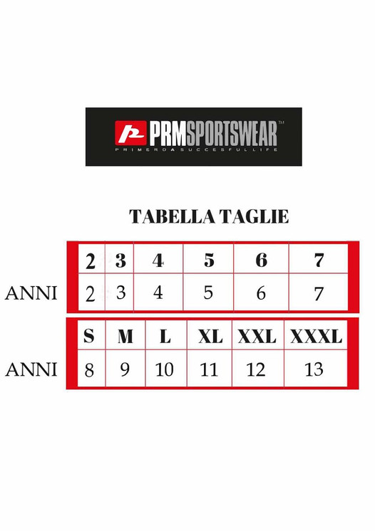 Pantalone Tuta Unisex Bambino PRMSportswear Cotone Elasticizzato con polsino Pantalone Tuta Unisex Bambino PRMSportswear Cotone Elasticizzato con polsino