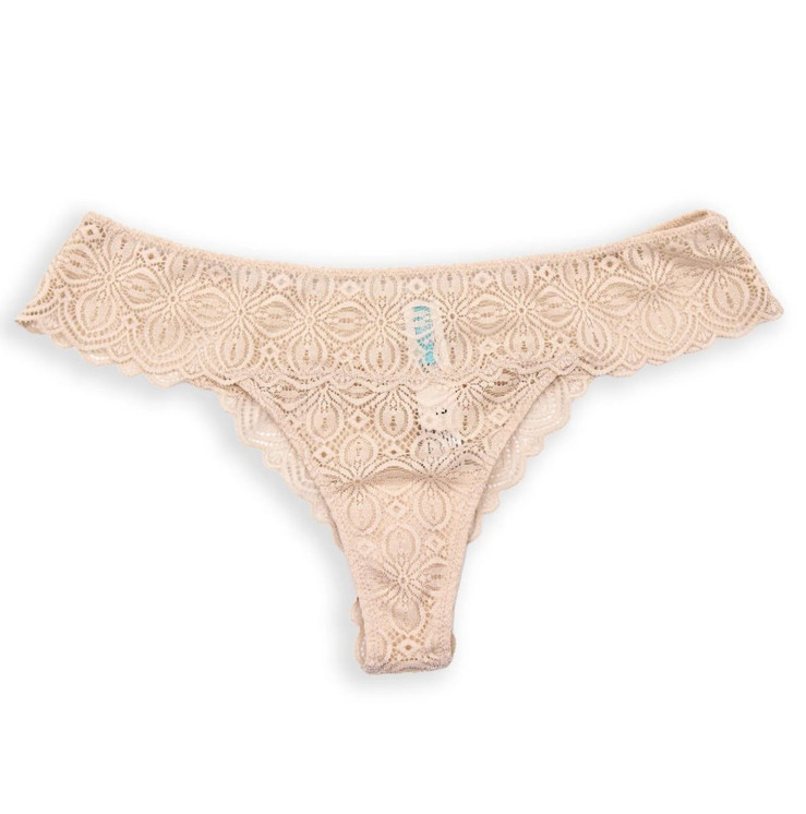 Slip Brasiliana Donna in pizzo 911 Infiore effetto seconda pelle cuciture piatte