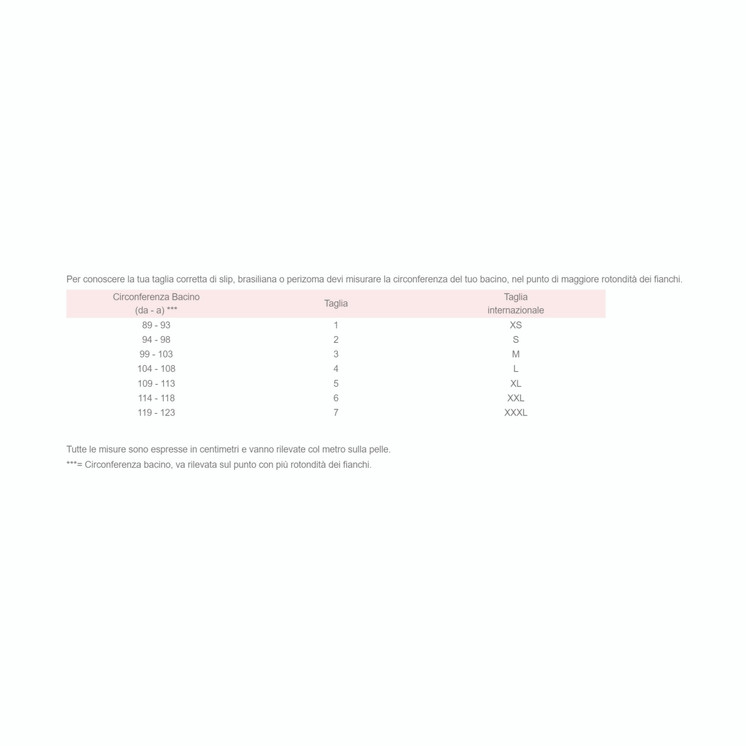 Slip Donna in pizzo 910 Infiore, effetto seconda pelle cuciture ultrapiatte