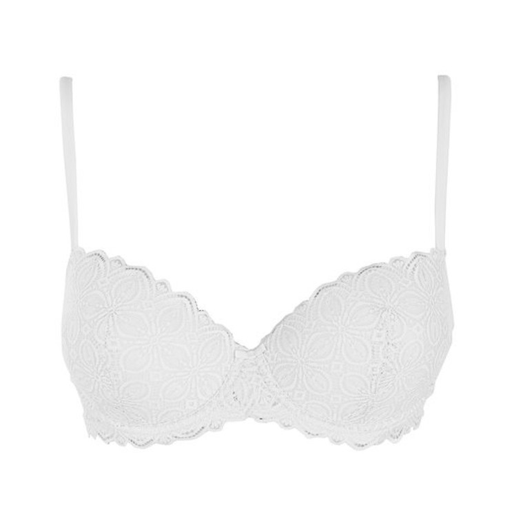 Reggiseno Donna a Balconcino in pizzo Infiore 901 imbottito con ferretto Reggiseno Donna a Balconcino in pizzo Infiore 901 imbottito con ferretto