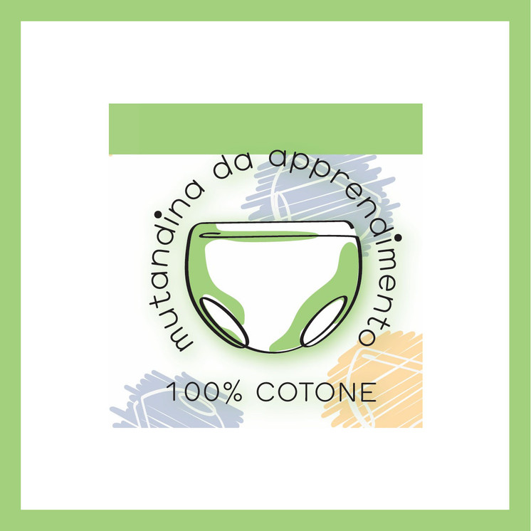 3 Mutandine Bambino Impermeabili Riutilizzabili per Potty Training – Cotone ELLEPI