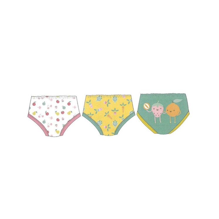 3 Mutandine Bambina Impermeabili Riutilizzabili per Potty Training – Cotone ELLEPI