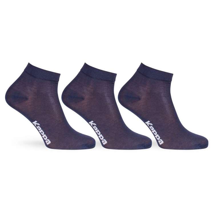 3 paia Minicalza uomo in cotone K1010 KAPPA