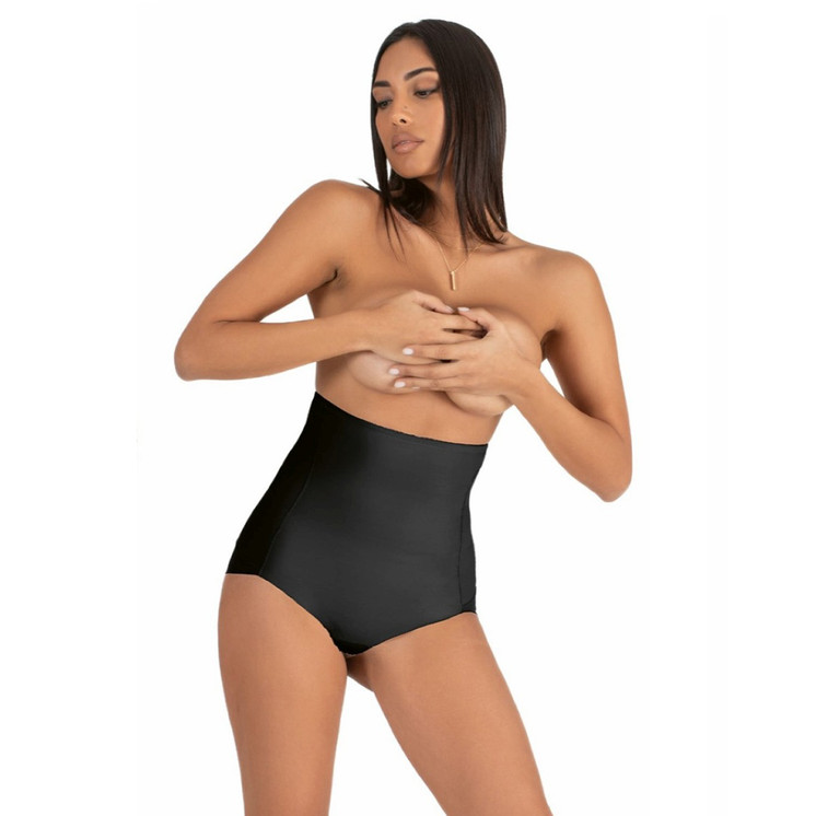 Guaina TAGLIO VIVO VITA ALTA IN MICROFIBRA LEVANTE CHARME