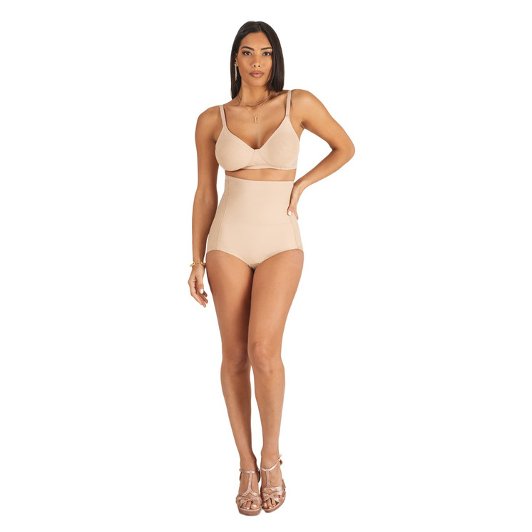 Guaina TAGLIO VIVO VITA ALTA IN MICROFIBRA LEVANTE CHARME