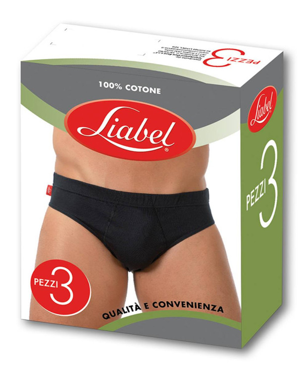 3 Slip uomo in cotone elasticizzato  LS459 Liabel
