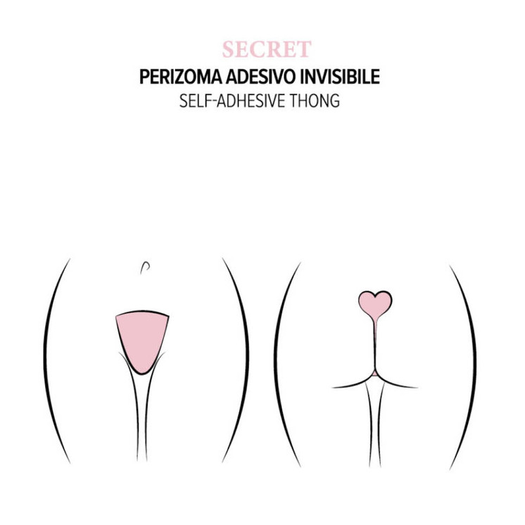 Perizoma invisibile in microfibra SECRET LOVE AND BRA