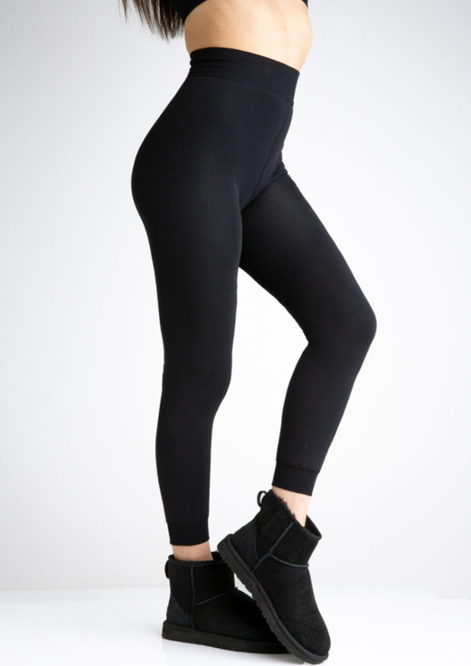 Panta-collant termico donna con interno effetto pelliccia BELLISSIMA