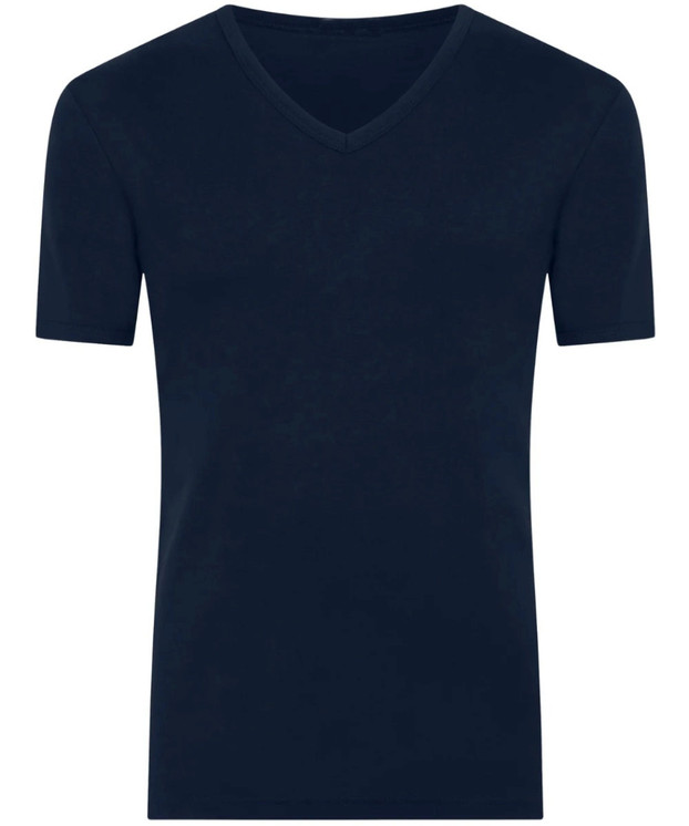 Maglia mezza manica uomo scollo a V in cotone interlock Lotto LT1211