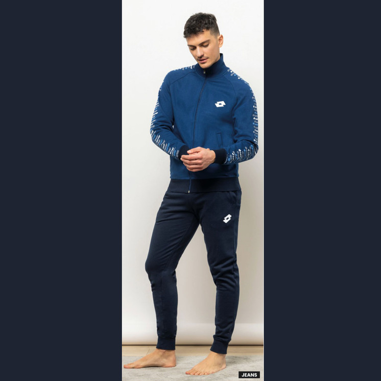 Tuta uomo Invernale full zip collo alto felpata LOTTO LA2018