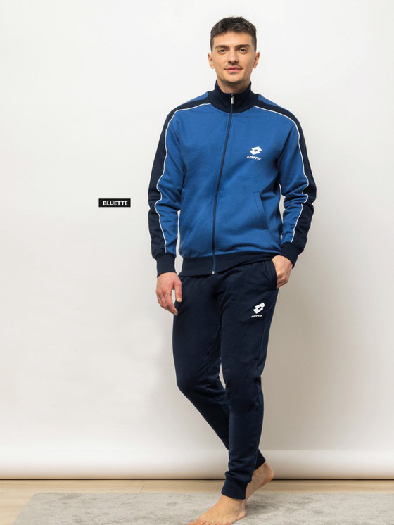 Tuta uomo Invernale full zip collo alto felpata LOTTO LA2019