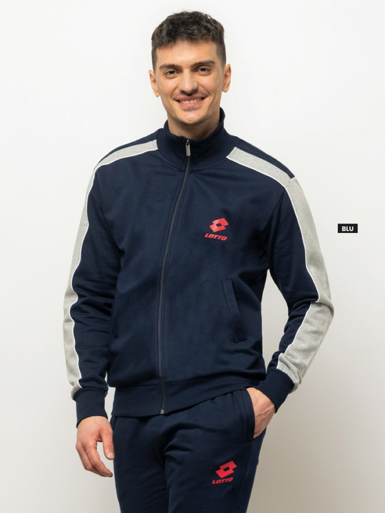 Tuta uomo Invernale full zip collo alto felpata LOTTO LA2019