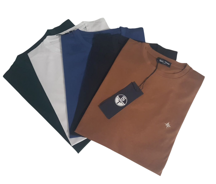 Shirt Uomo Mezza Manica in 100% Cotone Ischia Sail Team  - Made in Italy