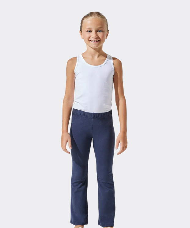 Jadea Pantaleggings  bambina a zampa con interno felpato 345