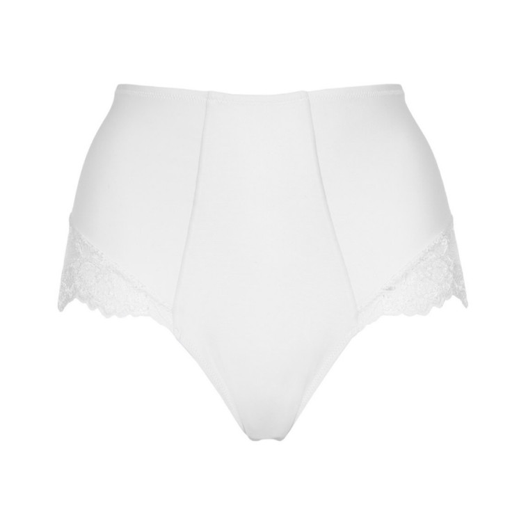 Guaina Lormar Perfect Vita Alta Modellante in microfibra con Inserti in Pizzo