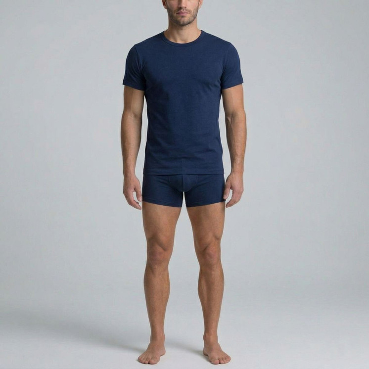 Lotto LT1114 Shirt Uomo  mezza manica girocollo in cotone