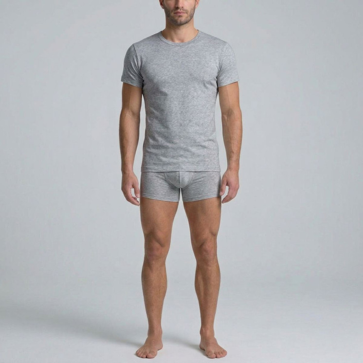 Lotto LT1114 Shirt Uomo  mezza manica girocollo in cotone