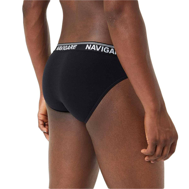 4 Slip uomo in cotone elasticizzato elastico esterno 574EB TG.8/10 NAVIGARE